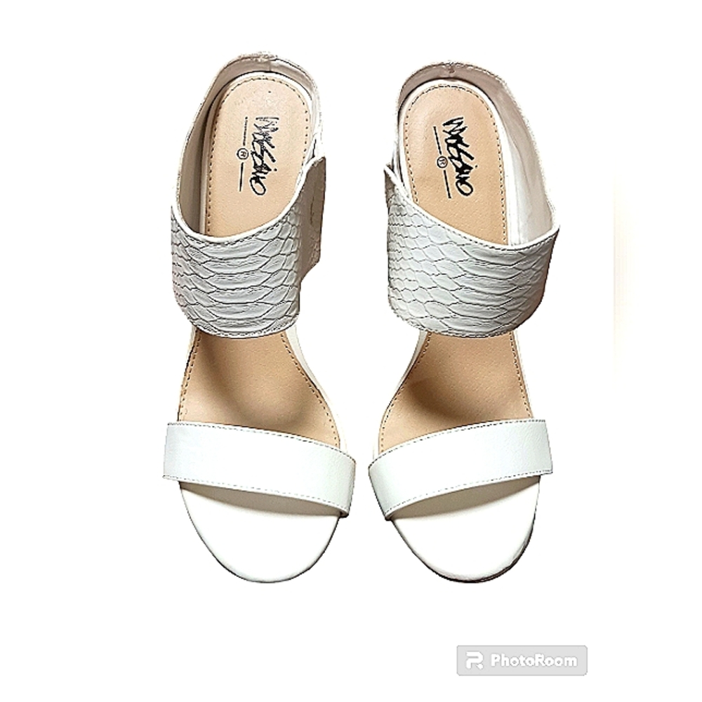 MOSSIMO Reptile Texture Peep-toe Fabolous Heels 🧚🏽‍♀️✨👠 NWOT